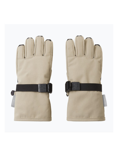 Детски скиорски ръкавици Reima Tartu earthy beige