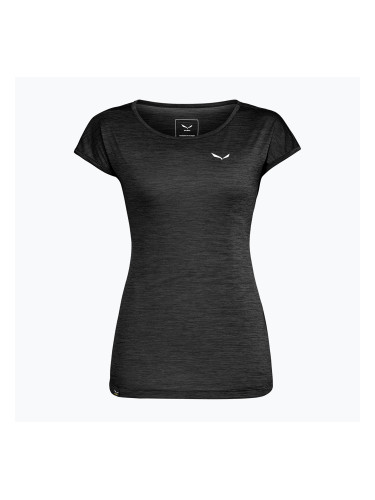 Дамска риза за трекинг Salewa Puez Melange Dry black out melange