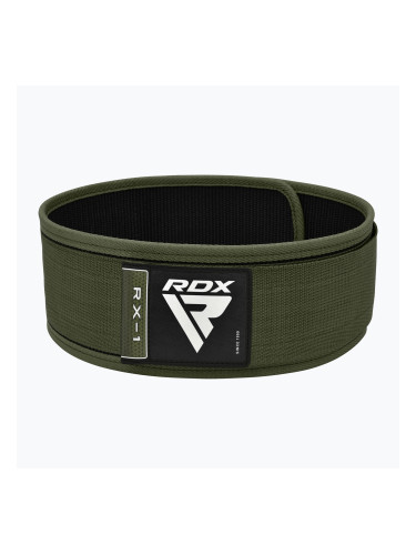 RDX RX1 Каишка за вдигане на тежести армейско зелено