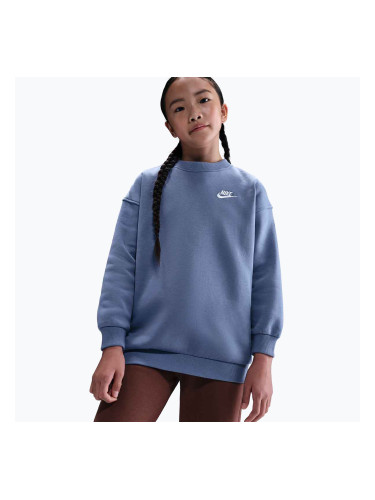 Детски суитшърт Nike Sportswear Club Fleece world indigo/white