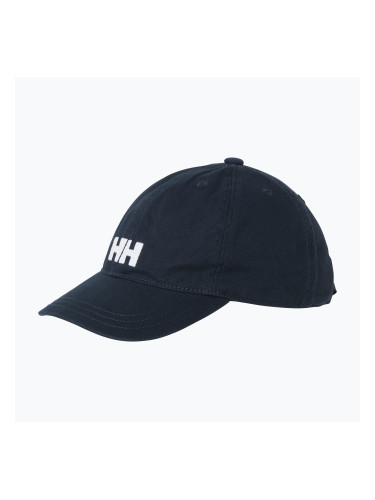 Детска шапка с козирка Helly Hansen Logo Jr navy
