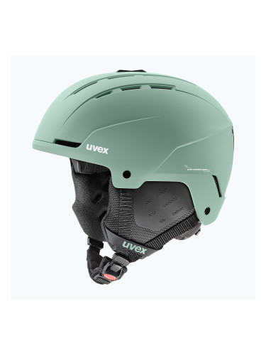 Ски каска UVEX Stance oxid green matt