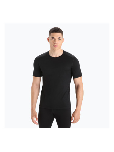 Мъжка термo тениска Icebreaker 200 Oasis Crewe black