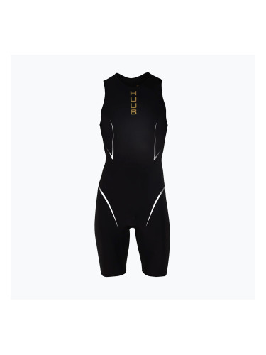 Дамски бански от една част HUUB TC Performance Swimskin black / copper