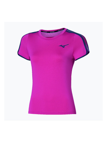 Дамска тениска Mizuno Frontier Tee W fuchsia purple