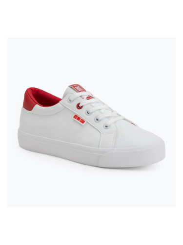 Дамски кецове BIG STAR EE274311 white/red