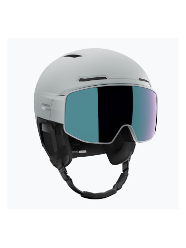 Скиорска каска Salomon Driver Prime Sigma Plus ice flow/sigma sky blue/sigma ice blue