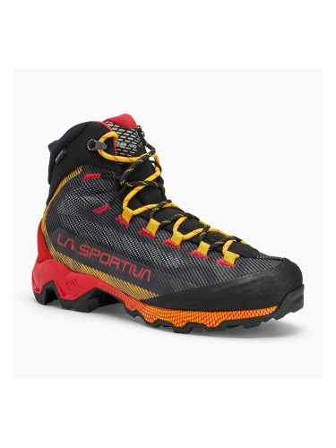 Мъжки обувки за високопланински туризъм La Sportiva Aequilibrium Hike GTX carbon/ yellow