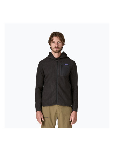 Мъжки трекинг суитшърт Patagonia R1 Air Full Zip Hoody black