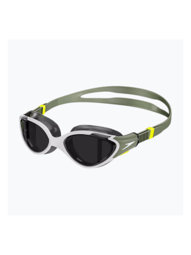 Дамски очила за плуване Speedo Biofuse Polarised 2.0 country green/hyper yellow/white