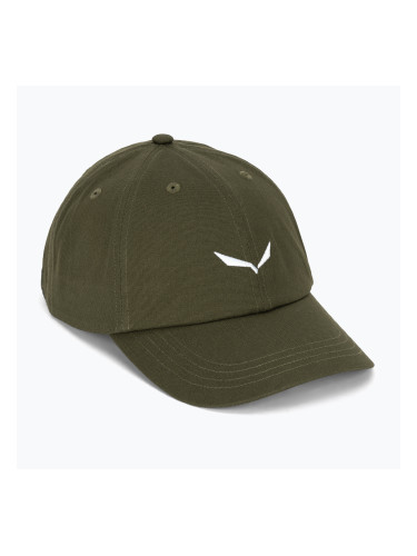 Шапка с козирка Salewa Eagle Logo dark olive
