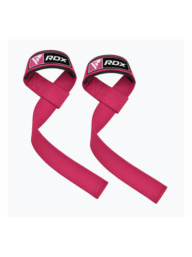 RDX Единична каишка за вдигане на тежести, розова WAN-W1P+