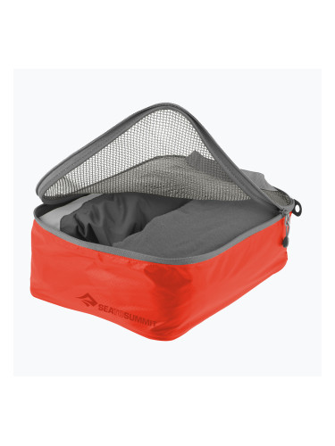 Sea to Summit Чанта за дрехи Ultra-Sil Garment Mesh Bag S пикантно оранжев органайзер за пътуване