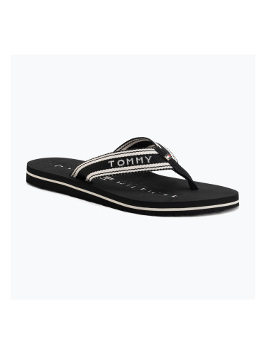 Дамски джапанки Tommy Hilfiger Webbing Summer Sandal black