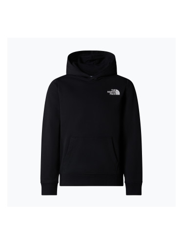 Детски суитшърт The North Face Teen Redbox Regular P/O black