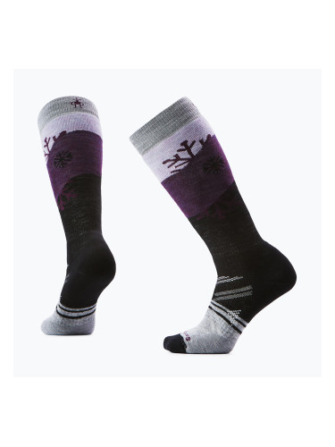 Дамски скиорски чорапи Smartwool Ski Full Cushion Snowpocalypse OTC purple eclipse