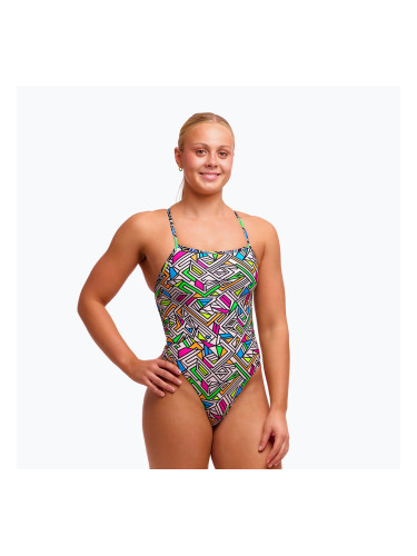 Дамски цял бански костюм Funkita Single Strength One Piece bitsy boss