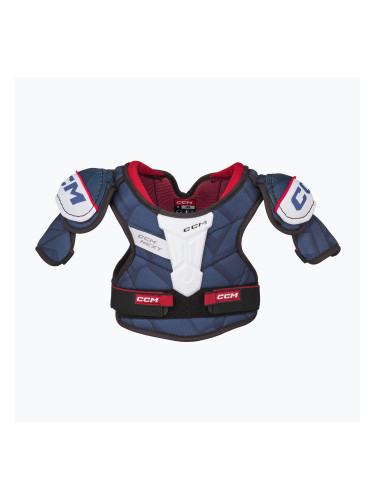 Детски хокейни ленти за рамо CCM Next YTH тъмносин/бял