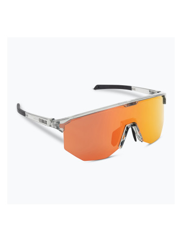 Bliz Hero S3 прозрачни тъмно сиви/кафяви червени мулти очила за велосипед