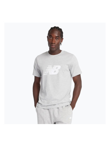 Мъжка тениска New Balance Graphic V Flying athletic grey