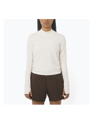 Дамска блуза с дълъг ръкав за бягане Salomon Bliss whisper white