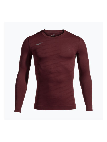 Мъжка термоактивна блуза с дълъг ръкав Joma Classic burgundy