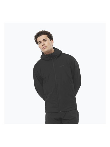 Мъжко ватирано яке Salomon Mountain Flex deep black