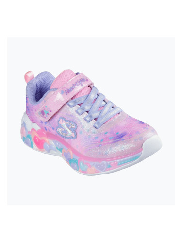 Детски обувки SKECHERS Eternal Heart Lights pink
