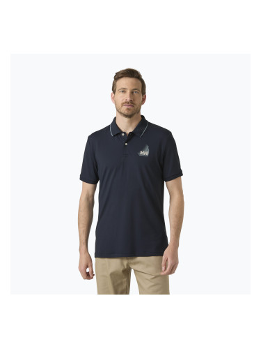 Мъжка поло тениска Helly Hansen Hp Figari Polo navy