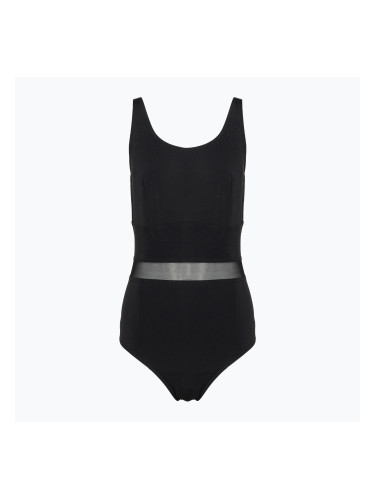Speedo Shaping Luniaglow черен дамски бански костюм от една част