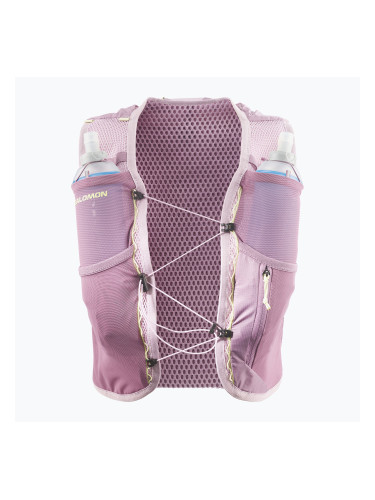 Дамска жилетка за бягане Salomon Active Skin 4 Set dusky orchid/daw