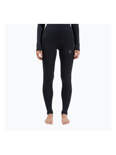 Дамски термоактивни панталони ODLO Fundamentals Active Warm Bl Boottom Long black