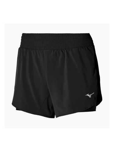 Дамски шорти за бягане Mizuno 2in1 4.5 black
