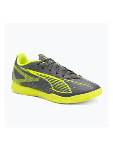 Мъжки футболни обувки PUMA Ultra 5 Play IT matte aged silver/yellow alert/puma aged silver