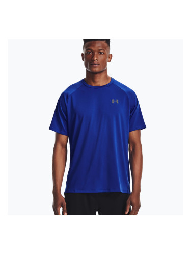 Under Armour Tech 2.0 SS Tee blue мъжка тениска за тренировка 1326413