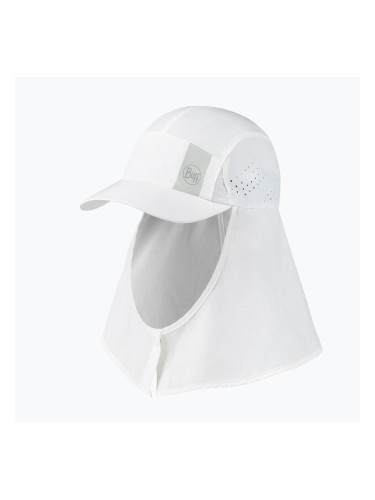 Шапка с козирка BUFF Desert solid white