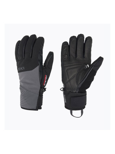 Мъжки скиорски ръкавици LEKI Sparrow 3D black/ graphite