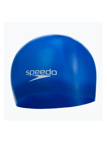 Детска шапка за плуване Speedo Plain Moulded тъмносиня 68-709900002