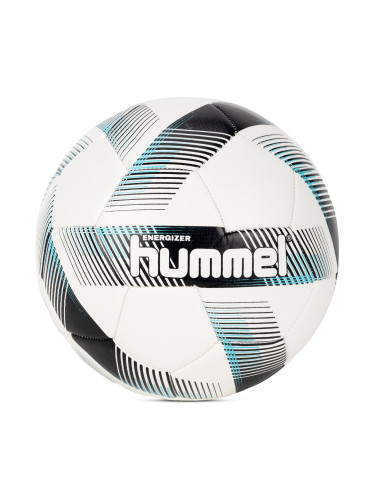 Hummel Energizer FB футболна топка бяло/черно/синьо размер 3