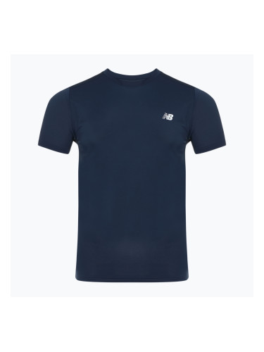 Мъжка тениска за бягане New Balance Sport SS nbnavy
