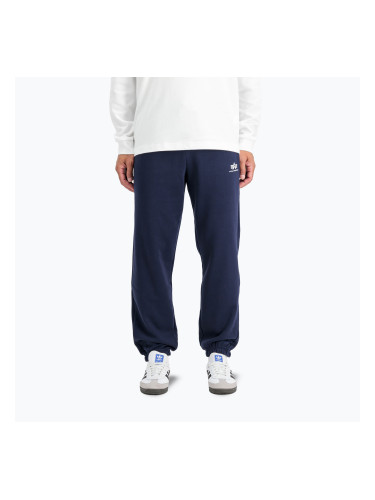 Alpha Industries мъжки панталони Basic Small Logo II Jogger ultra navy