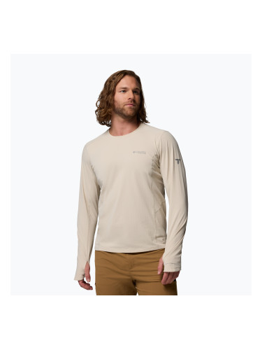 Мъжка блуза с дълъг ръкав Columbia Diamond Peak Pro Crew dark stone
