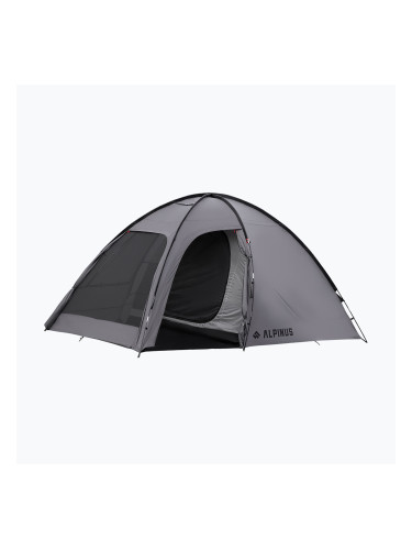 Alpinus Sella 4 антрацит Палатка за трекинг за 4 души