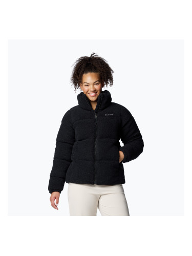 Дамско ватирано яке Columbia Puffect Sherpa black