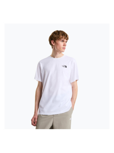 Мъжка тениска за трекинг The North Face Vertical Regular tnf white