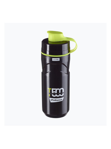 Велосипедна бутилка Polisport Thermal T500 500 ml black/lime green