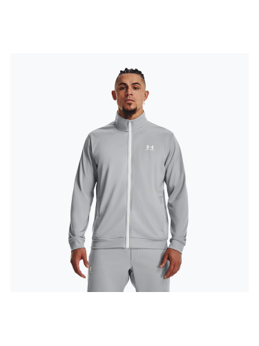 Мъжки суитшърт Under Armour Sportstyle Tricot mod grey/white