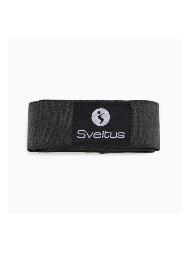 Упражнение еластичен Sveltus Elastiband каишка черен 0182