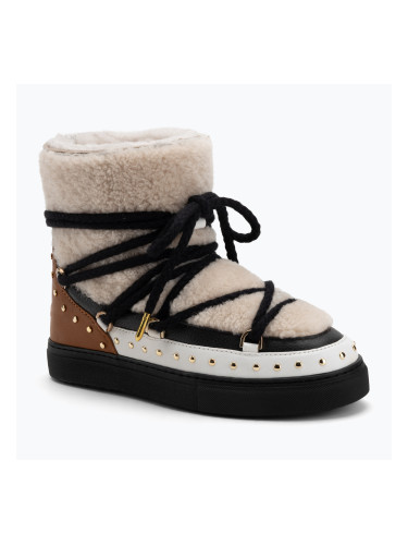 Дамски ботуши за сняг INUIKII Curly Rock cream