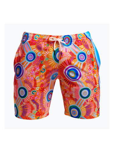 Мъжки бански шорти Funky Trunks Long Johnny Short kulin colour